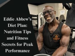 Black Geometric Gym and Fitness Flyer